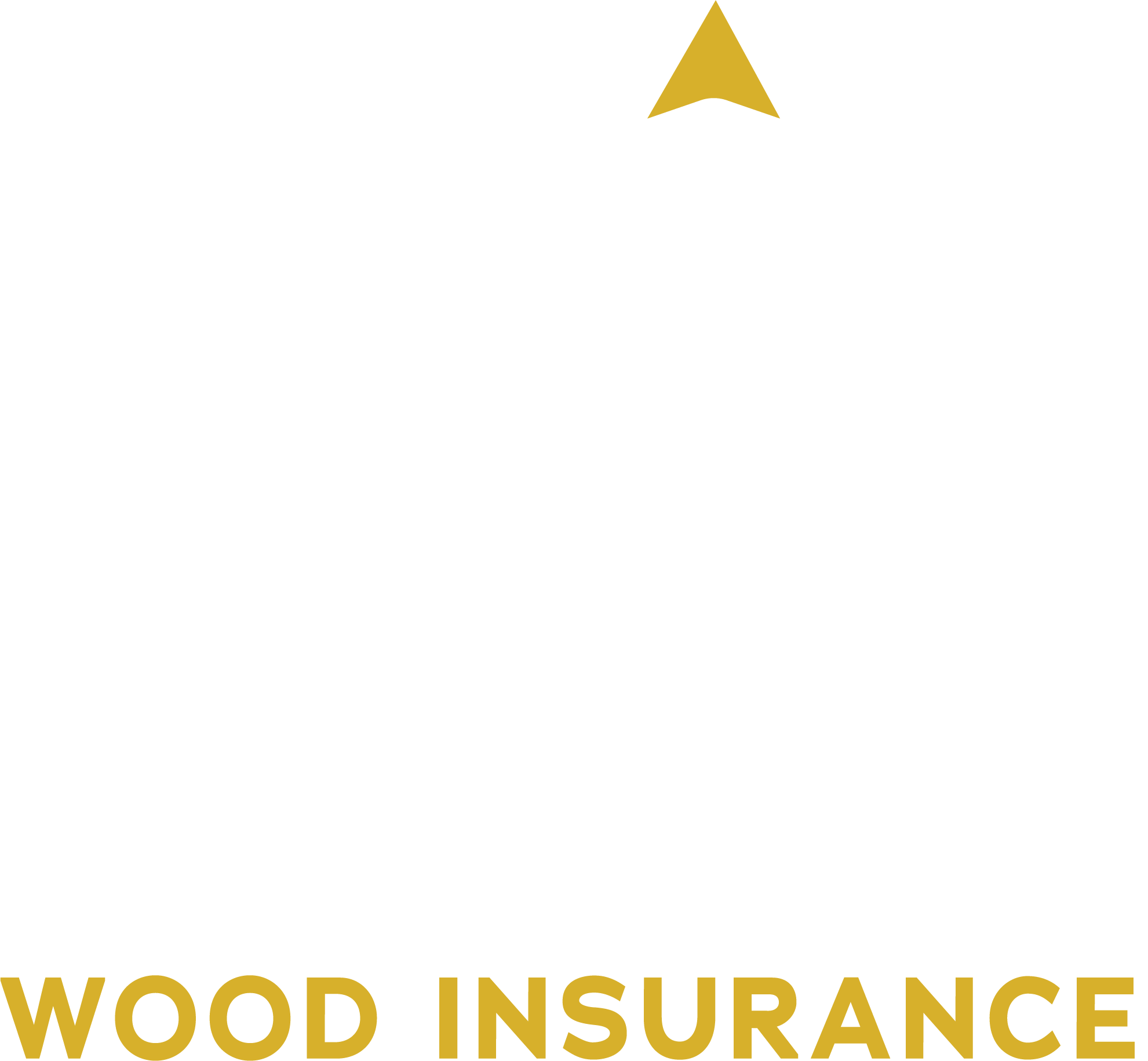 Northland Wood Insurance Logo - Vertical - White
